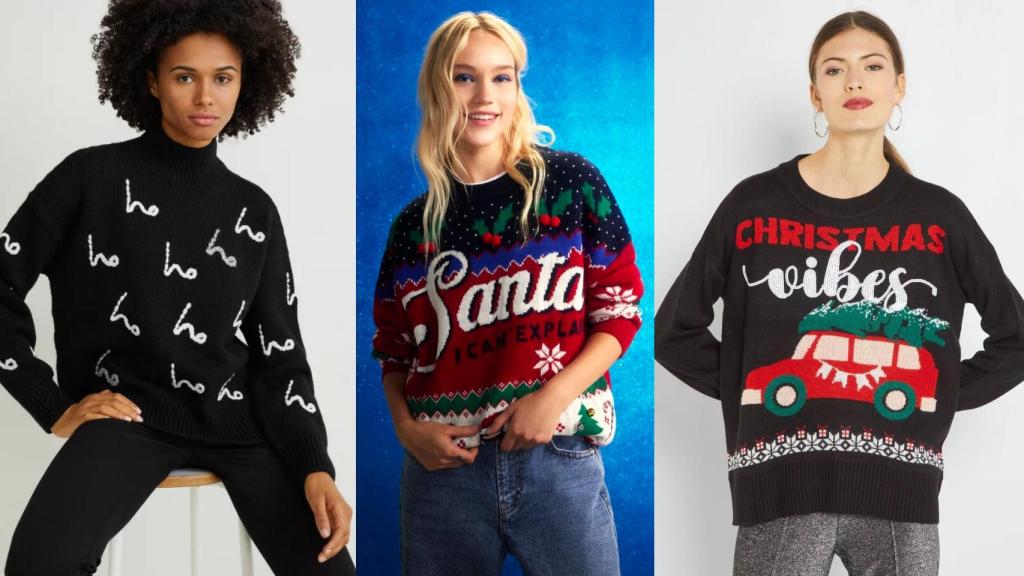 De izda. a dcha.: Diseños de C&A, Lefties y Kiabi.