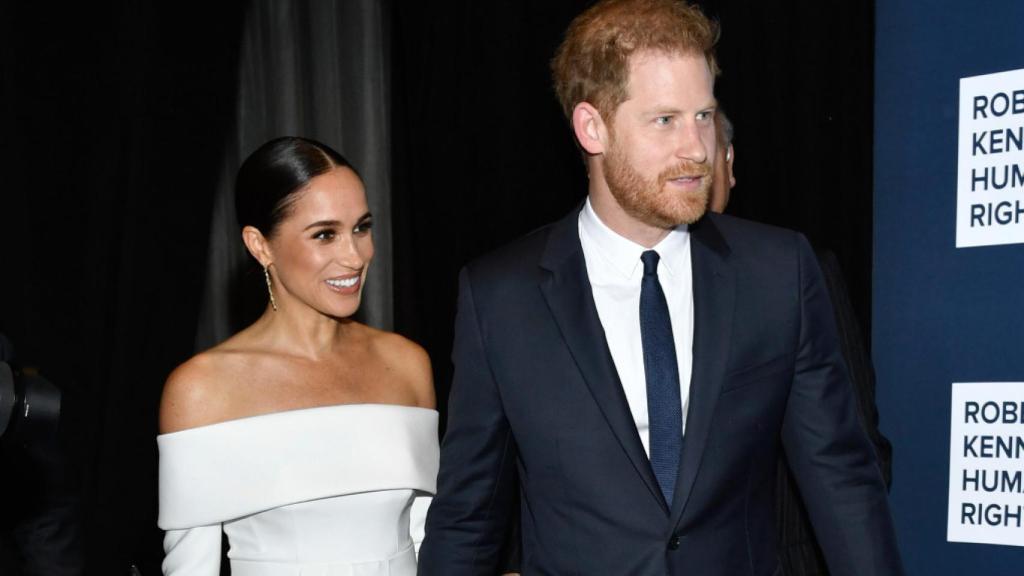 Meghan y Harry en su última aparición pública.