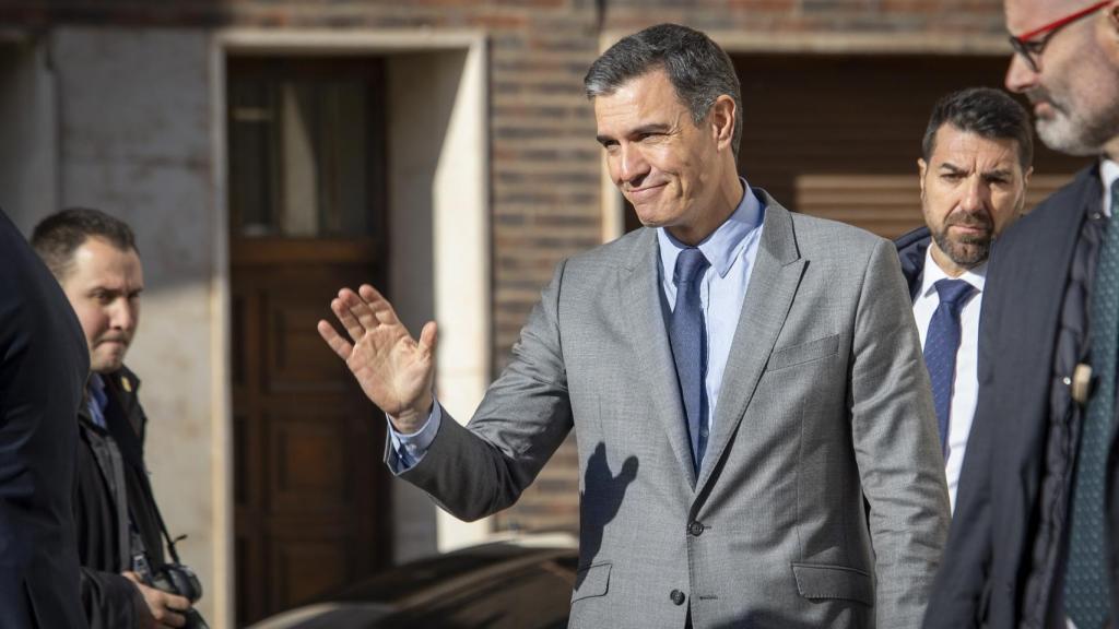Pedro Sánchez, este miércoles en La Rioja.