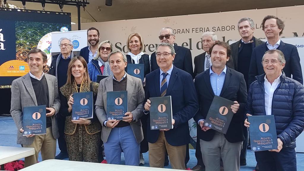Presentación del libro Al punto gastronómico malagueño.