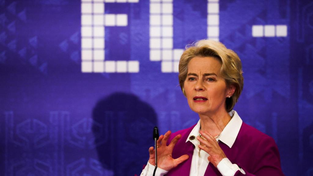 La presidenta de la Comisión, Ursula von der Leyen