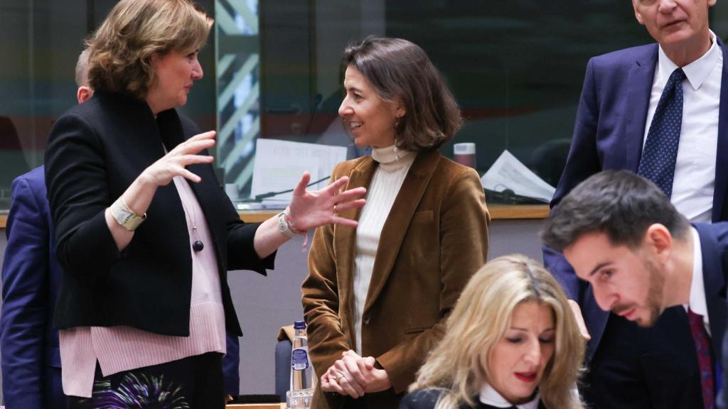 La vicepresidenta Yolanda Díaz ha protagonizado la intervención más encendida del debate