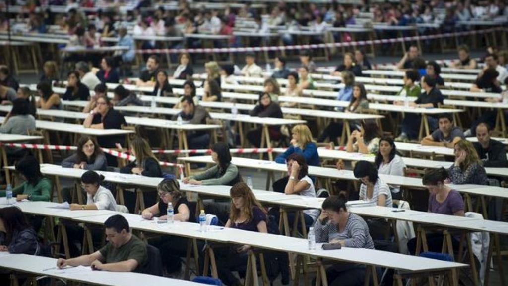 Aspirantes a una oposición, en imagen de archivo.