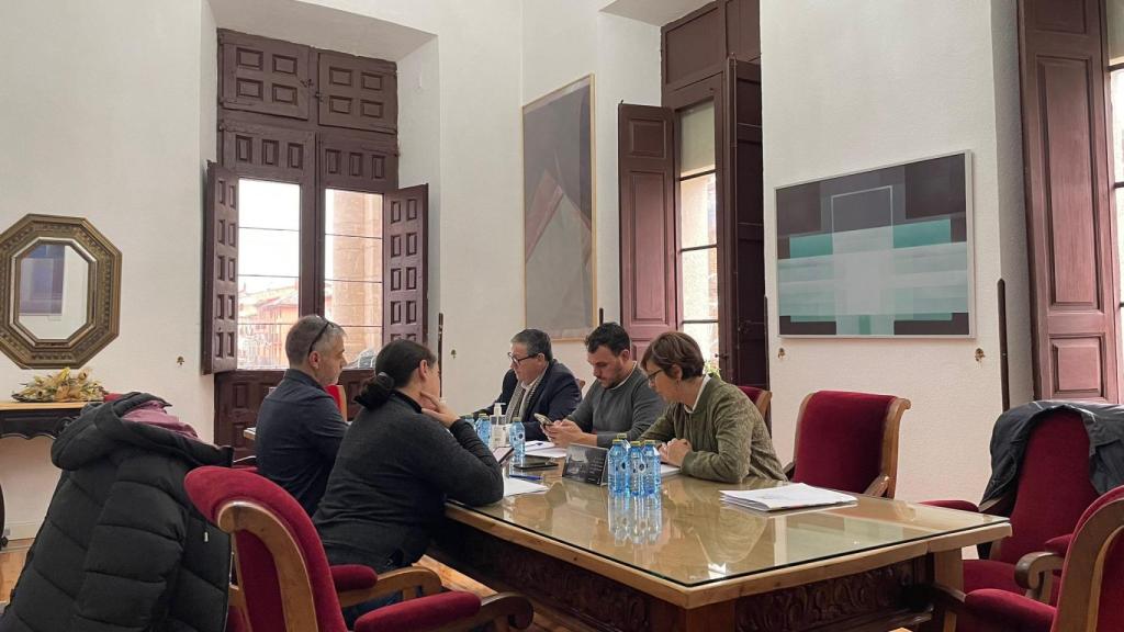 Reunión de la Diputación de Zamora con el Ayuntamiento de Toro