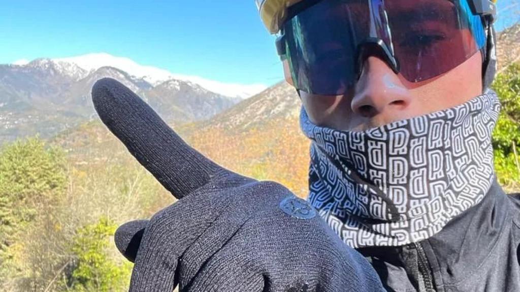 Primoz durante un entrenamiento