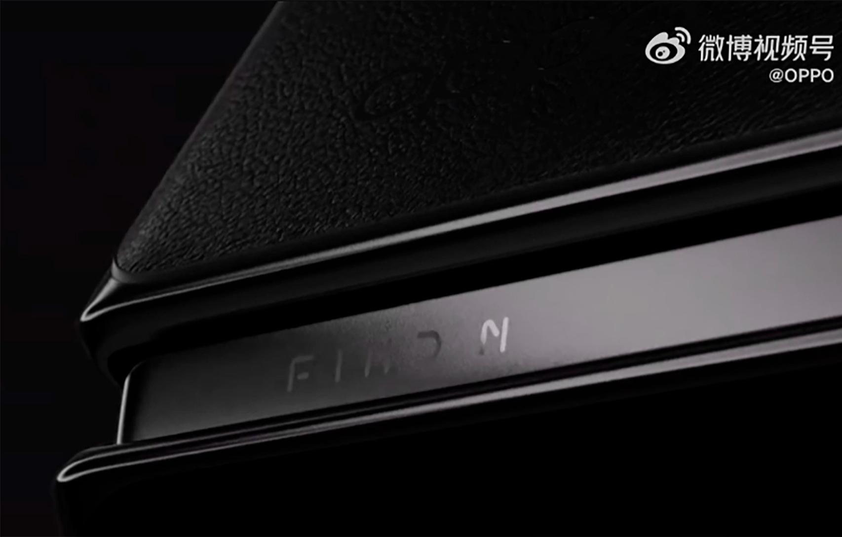 El vídeo mostrando detalles de los plegables de OPPO
