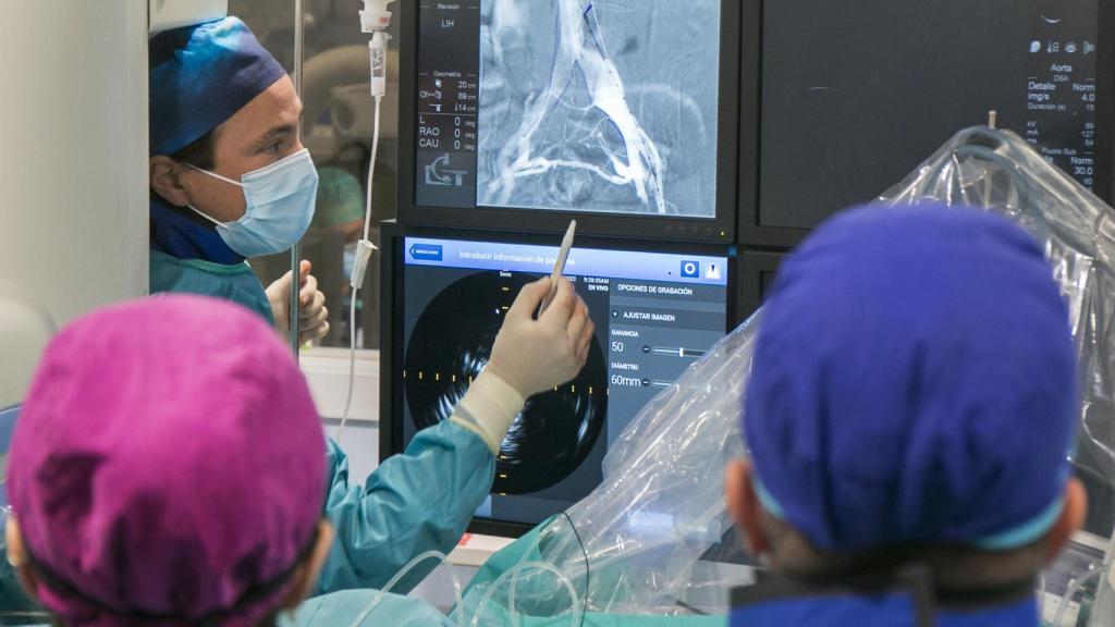 Un momento del curso.