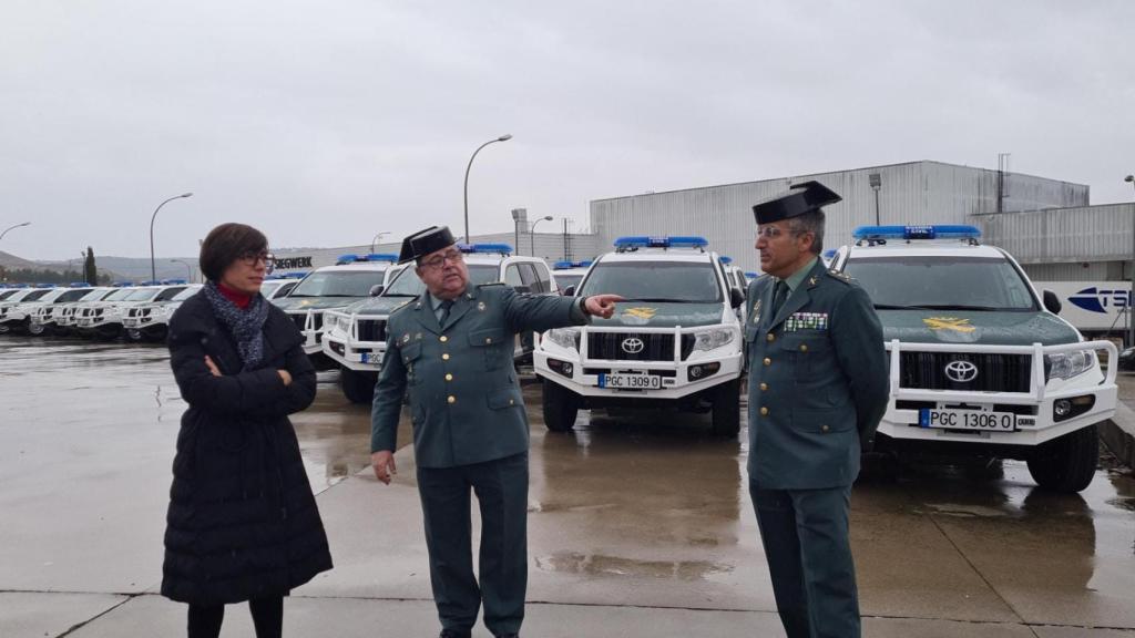 La directora general de la Guardia Civil, María Gámez, estuvo presente en la entrega.