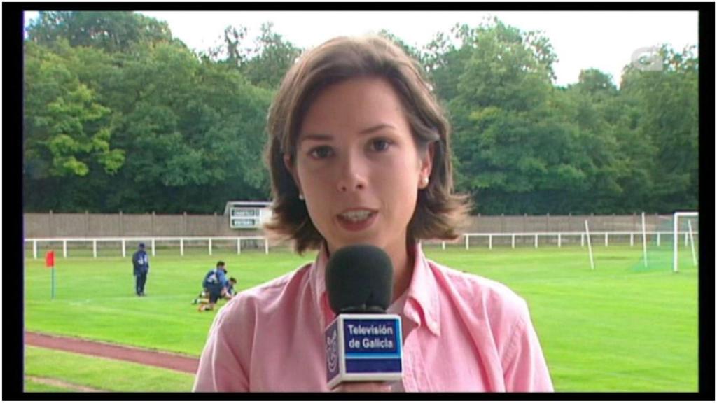 Mónica Martínez en el Mundial del 98.