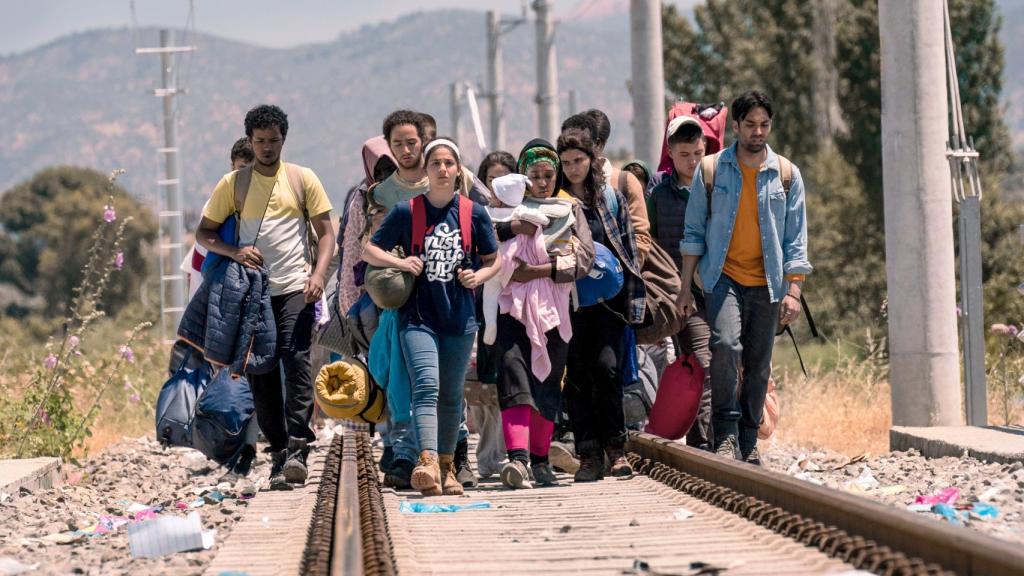 Fotograma de 'Las nadadoras'.