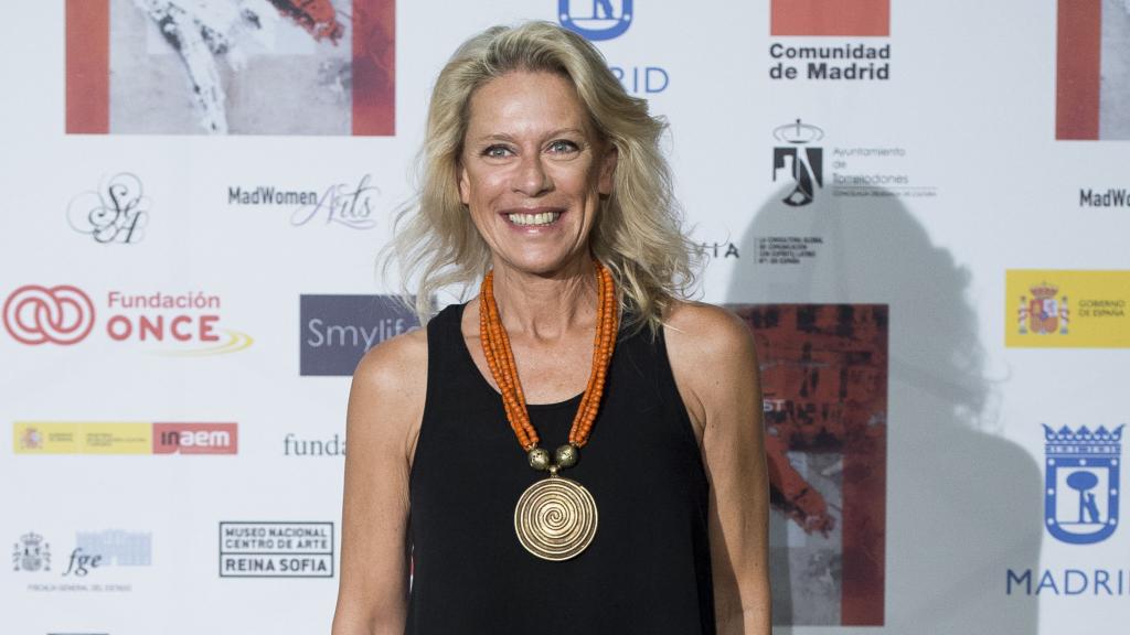 Concha Galán en un acto público en la Gala Madwomen, en Madrid, en octubre de 2017.