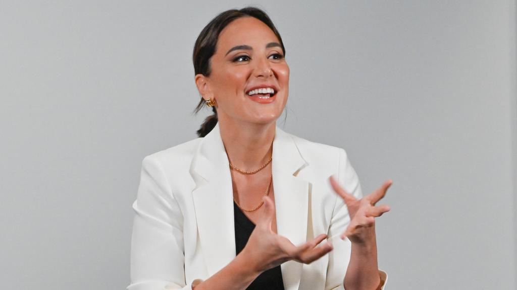 Tamara Falcó durante un acto en Madrid.