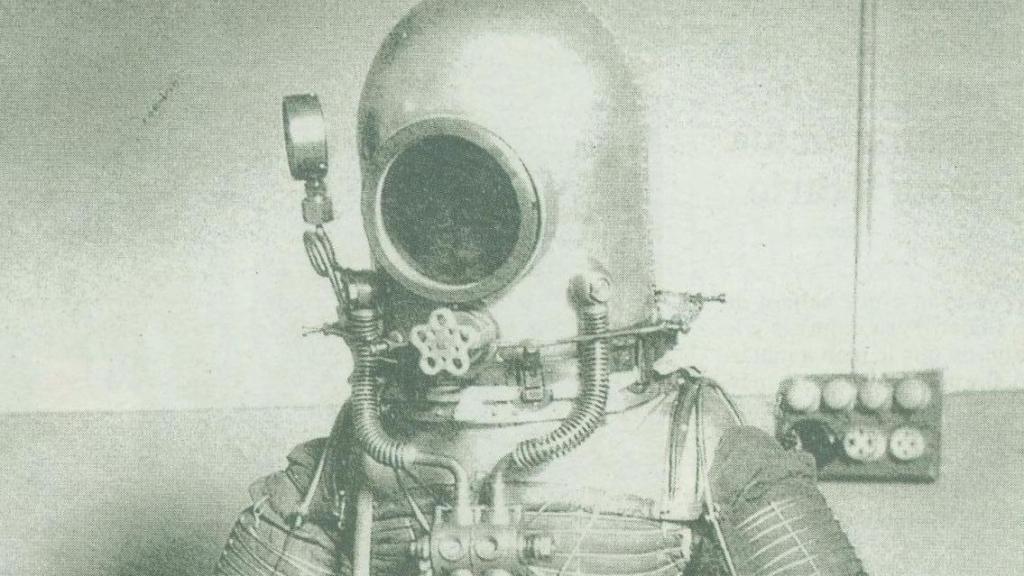 La escafandra de Emilio.