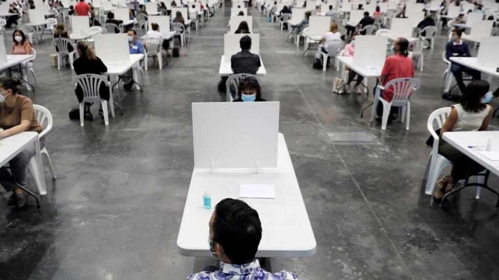 Unas oposiciones en la Comunidad Valenciana, en imagen de archivo.