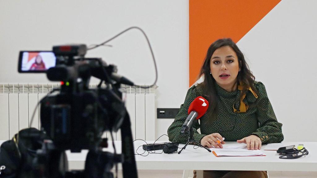 La coordinadora autonómica de Ciudadanos en funciones, Gemma Villarroel.