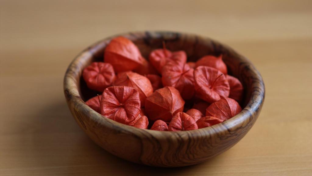 Su aspecto puede recordar al de una pasa, aunque es algo más grande.