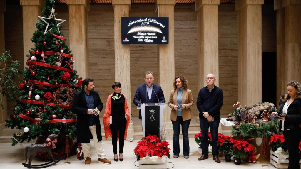 Presentación del programa de Navidad. Foto: Luis Vizcaíno.