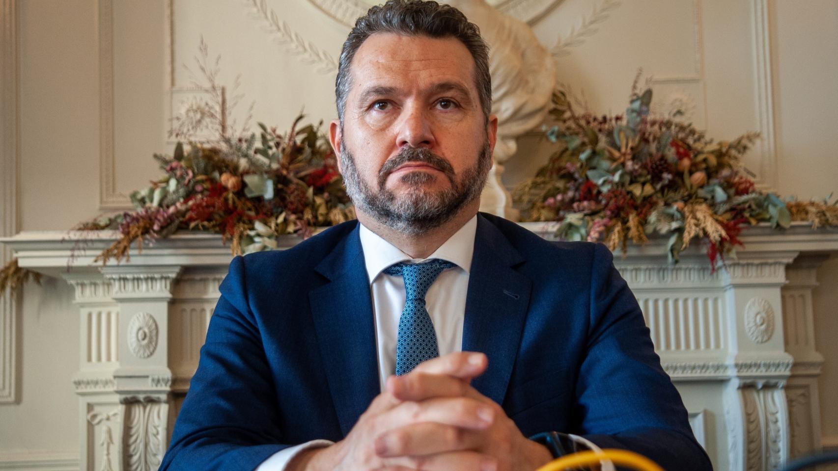 Rodrigo Buenaventura, presidente de la CNMV, durante su intervención en el curso de verano organizado por la APIE en la UIMP de Santander.