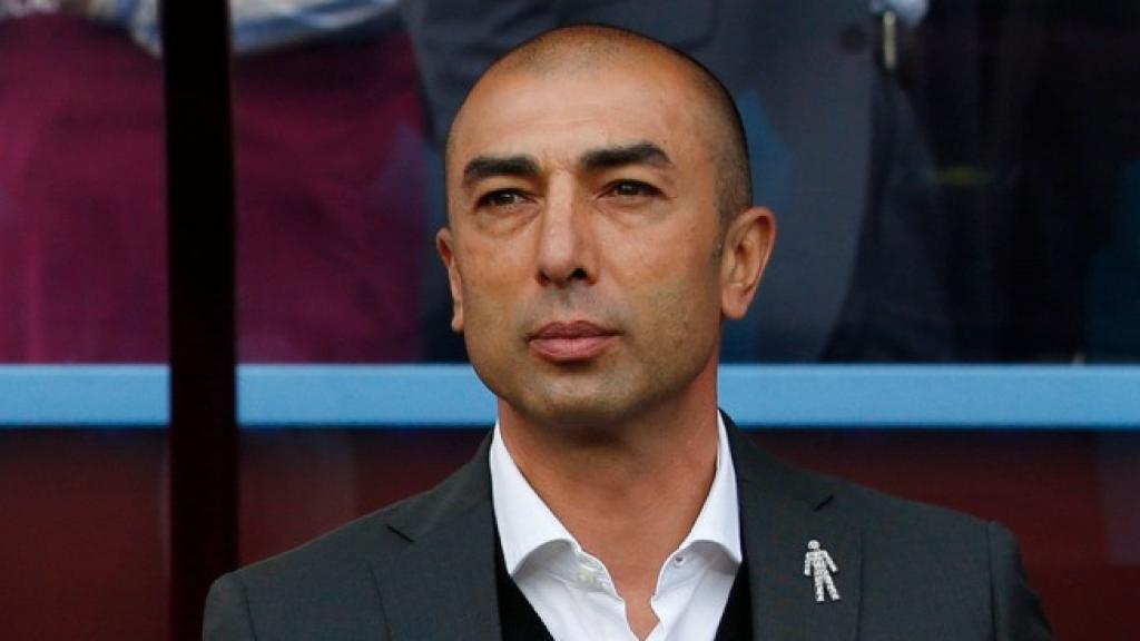 Roberto Di Matteo, durante su etapa como entrenador en la Premier.