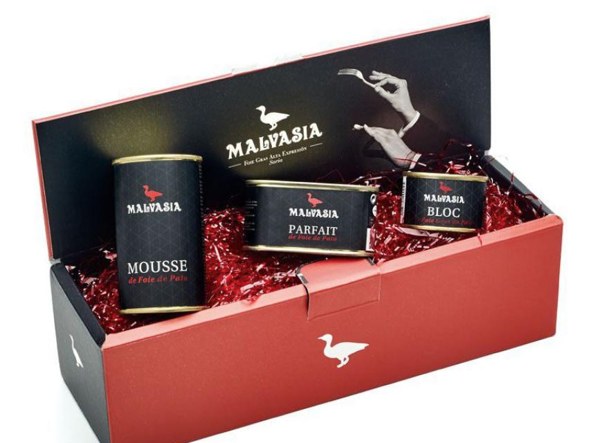 Lote de tres foies de Malvasia.