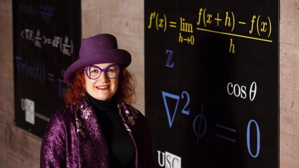 La matemática ourensana María Elena Vázquez.