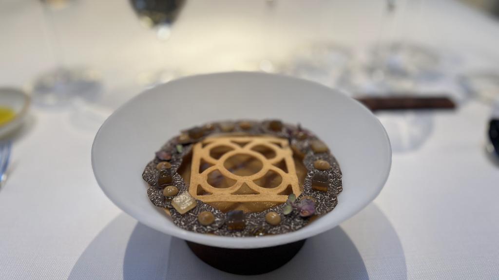 Cebolla de Fuentes, parmesano y melanosporum