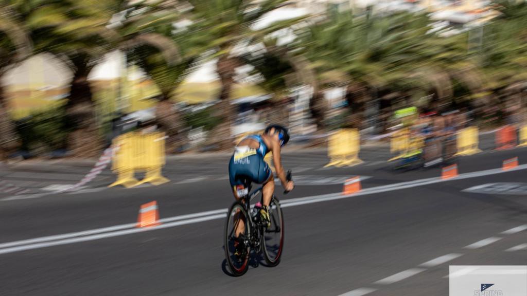 Triatlón Spring celebrado en Arona.