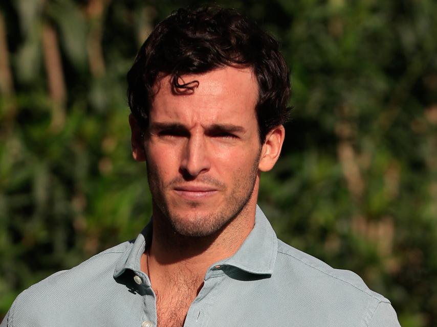 Íñigo Onieva el día que compareció ante los medios de comunicación tras su ruptura con Tamara Falcó, el 9 de octubre de 2022.