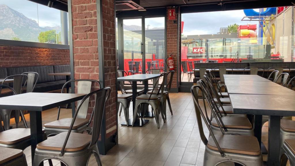 Segunda planta del nuevo restaurante.