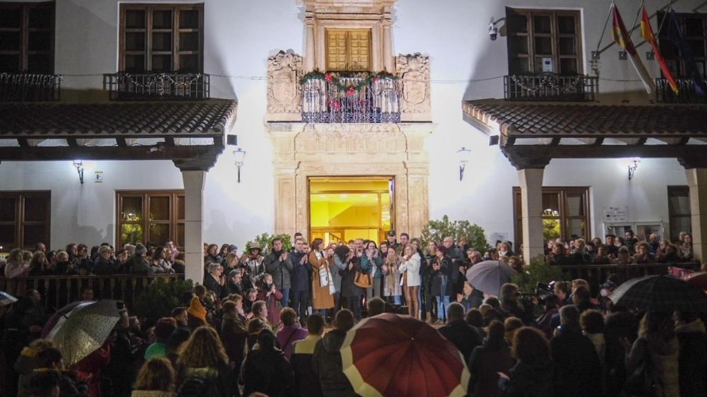 Acto en Barrax (Toledo). Foto: Delegación de Gobierno en CLM.