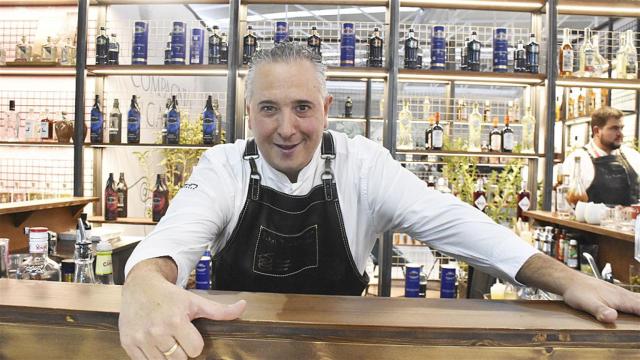 Patxi Troitiño atiende a EL ESPAÑOL de Castilla y León en FIBAR