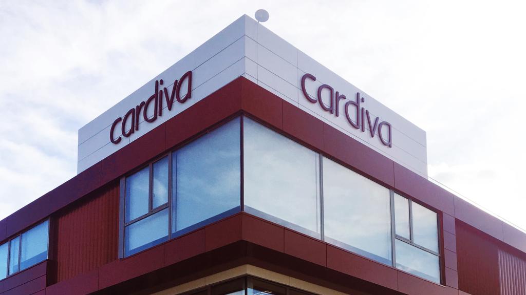 Un almacén de Cardiva.