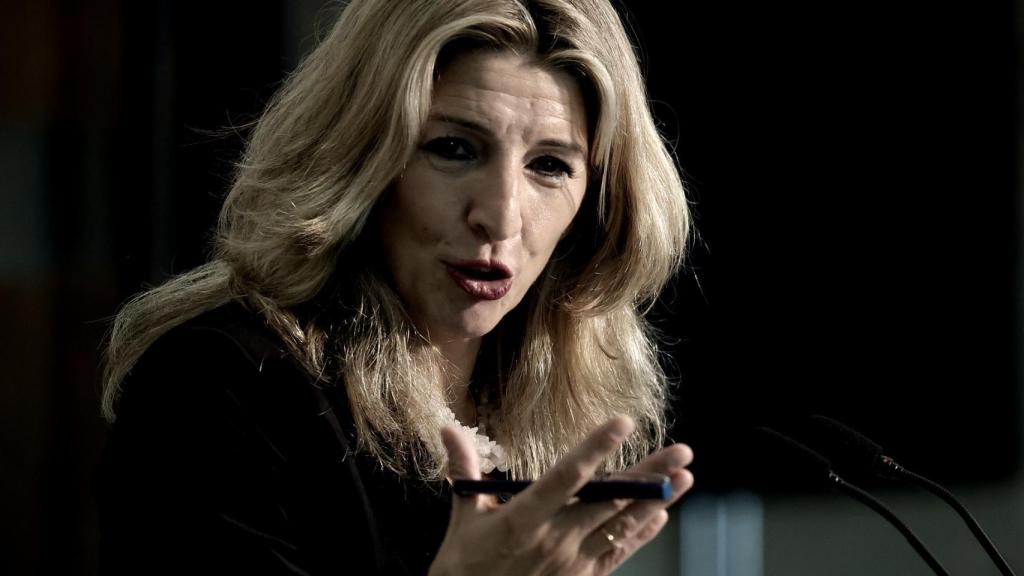 La vicepresidenta del Gobierno, Yolanda Díaz.