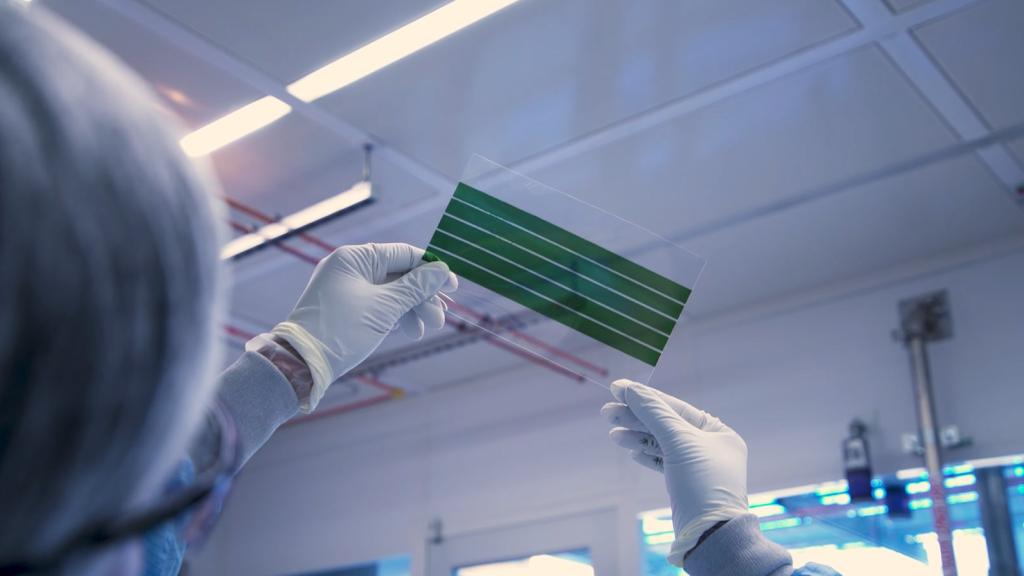 Célula solar flexible del MIT