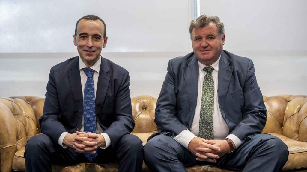 Miguel Sanz, director general CRDO Ribera del Duero y Enrique Pascual, presidente CRDO Ribera del Duero.