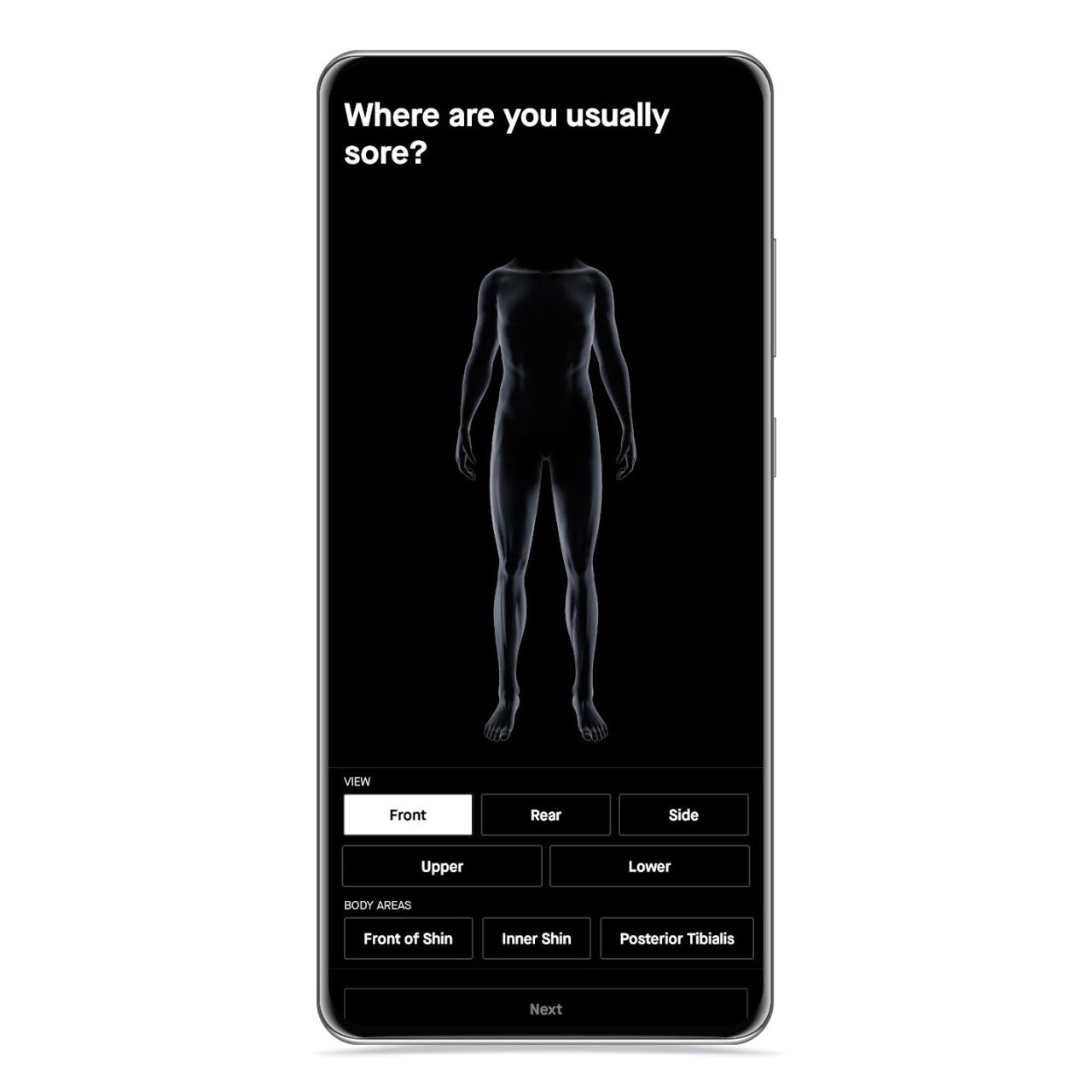 Recover Athletics zonas de actividad