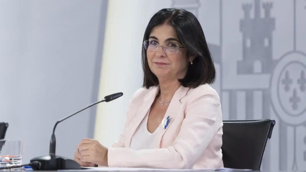 La ministra de Sanidad, Carolina Darias.