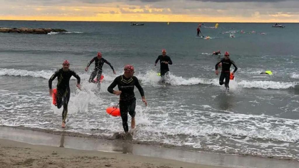 Una imagen de la travesía en una edición anterior.