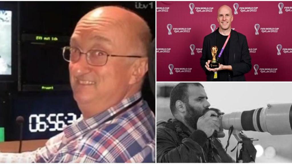 Roger Pearce, Grant Wahl y Khalid Al-Misslahma