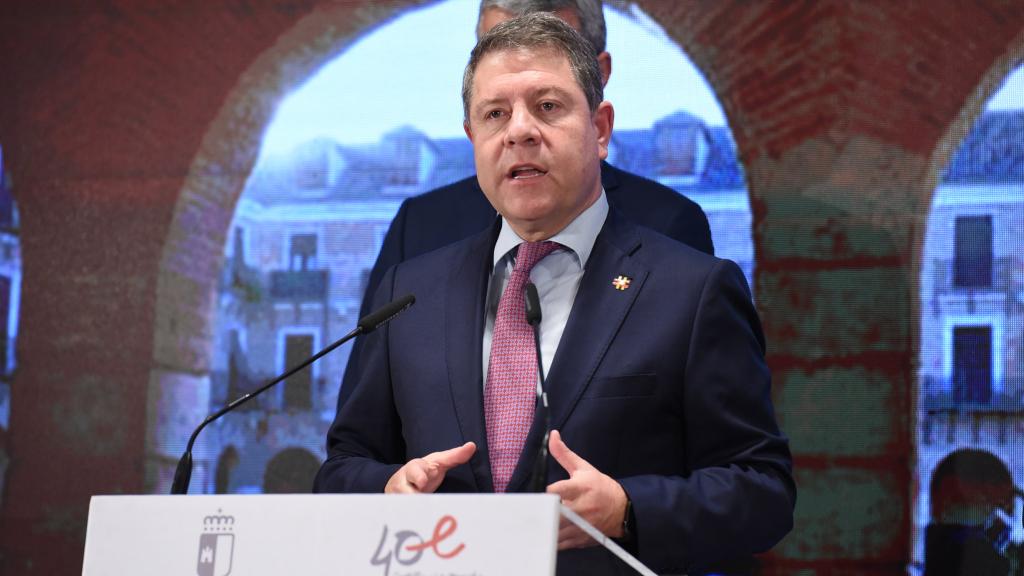 El presidente de Castilla-La Mancha, Emiliano García-Page