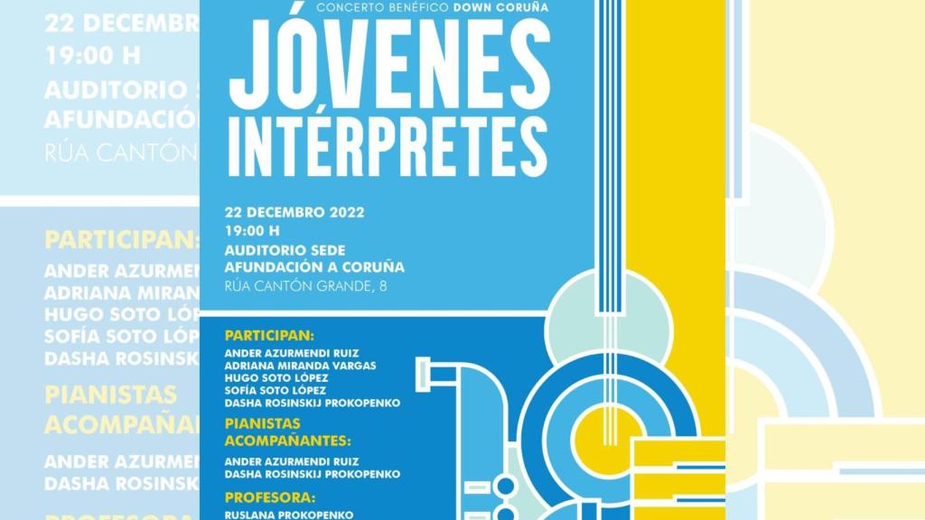 Concierto solidario ‘Jóvenes intérpretes’.