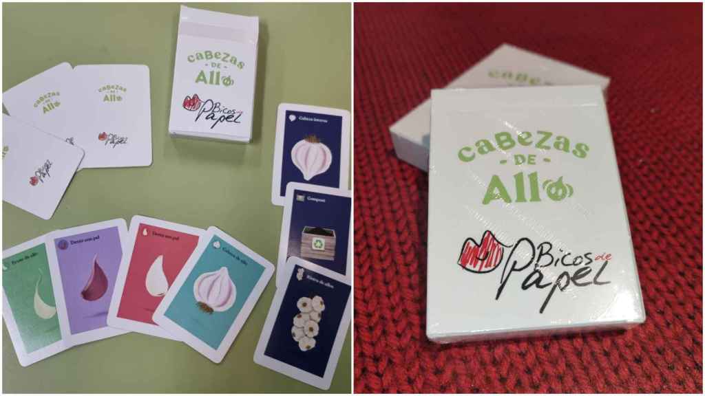 El juego solidario ‘Cabezas de allo’