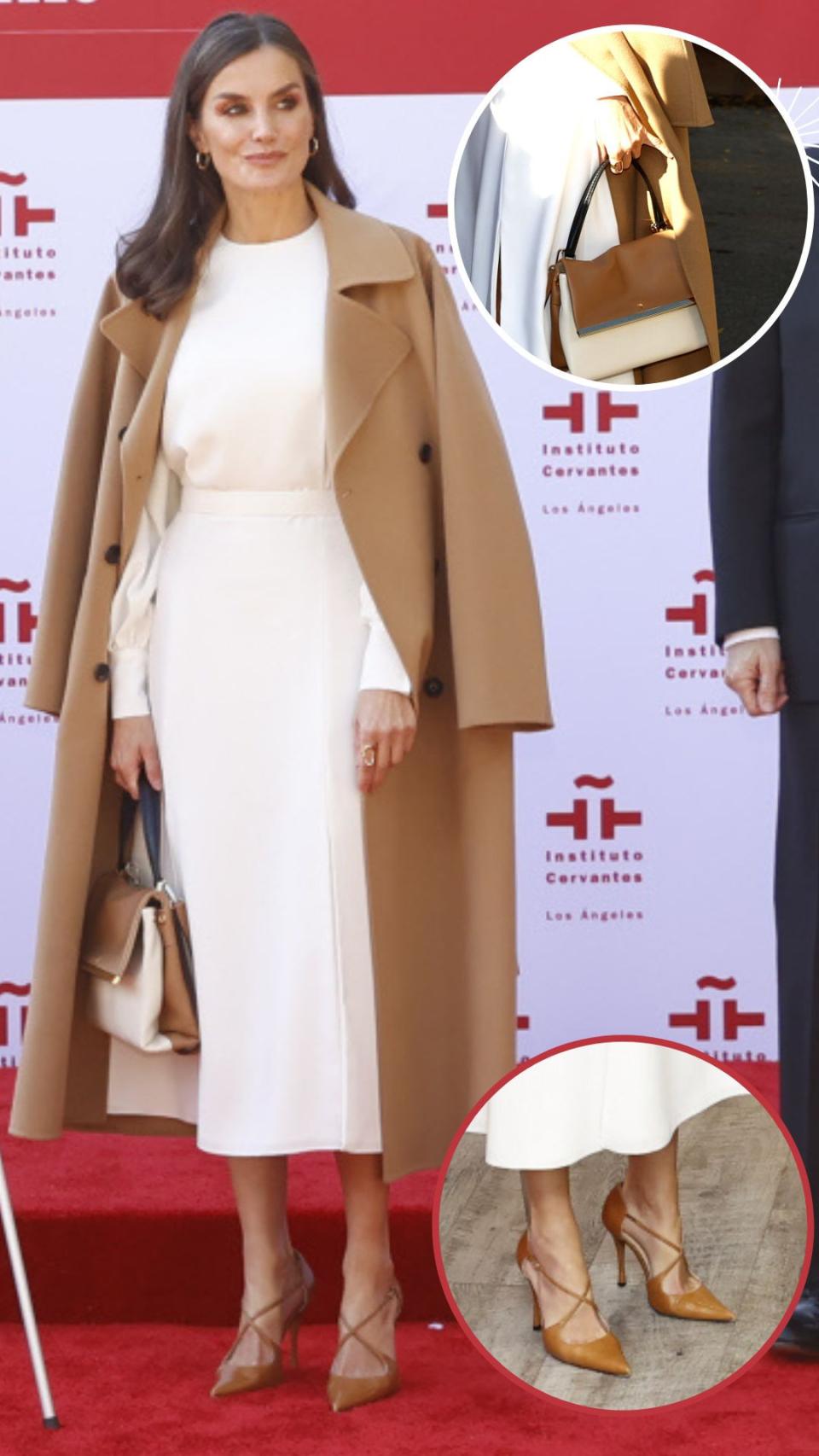 Los detalles del 'look' de la Reina.