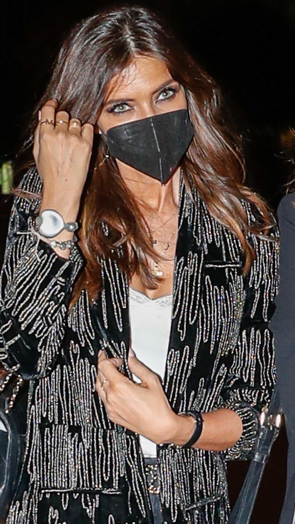 Carbonero durante una salida entre amigas, en octubre de 2021, en Madrid.