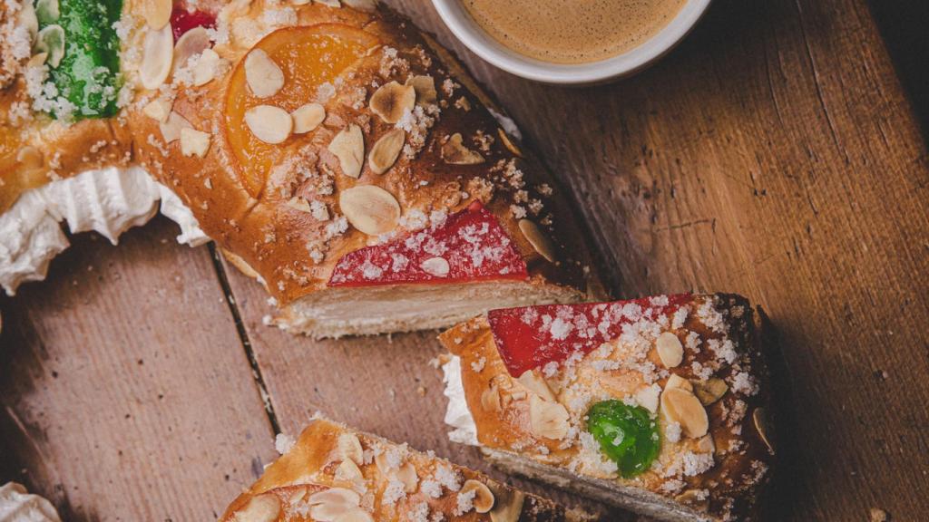 Imagen de archivo roscón de reyes