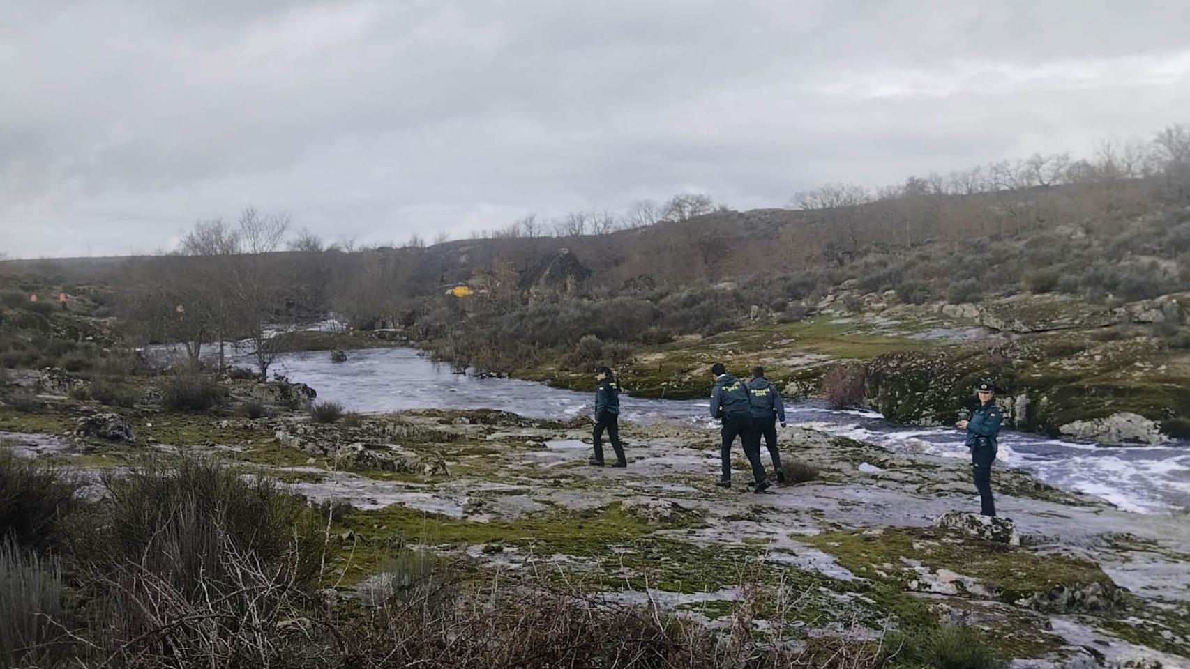 Operativo del búsqueda del agente medioambiental desaparecido en Villarino de los Aires