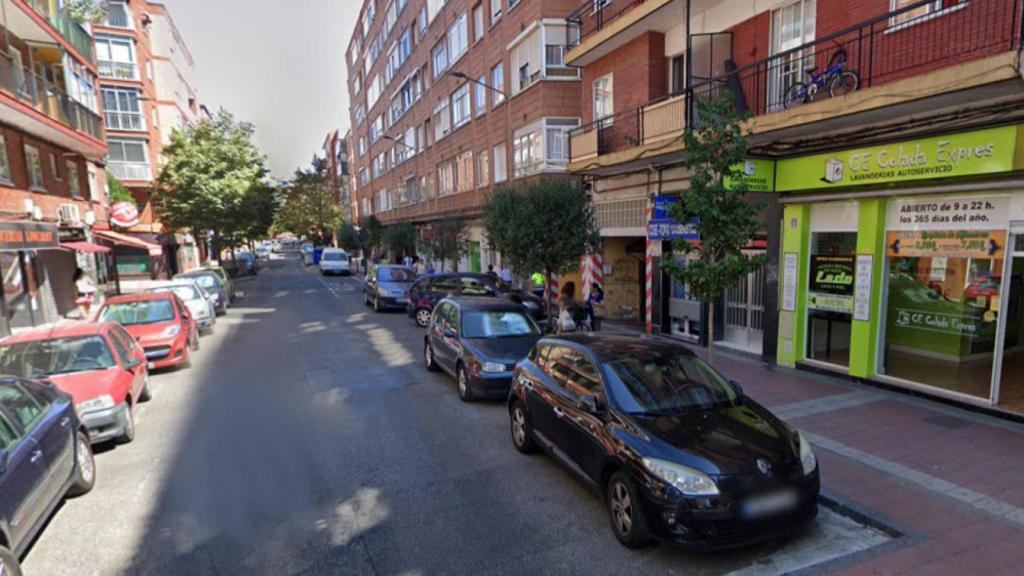 Calle Moradas en Valladolid