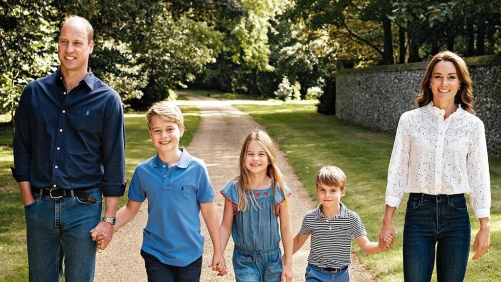 El Christmas oficial de Guillermo y Kate.