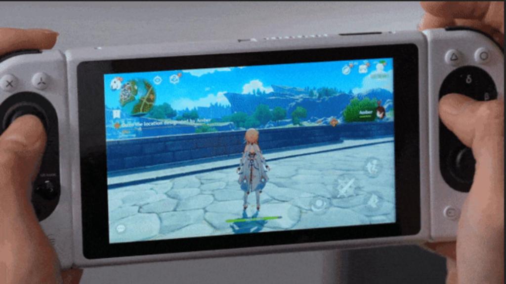 La Pimax Portal ejecutando Genshin Impact