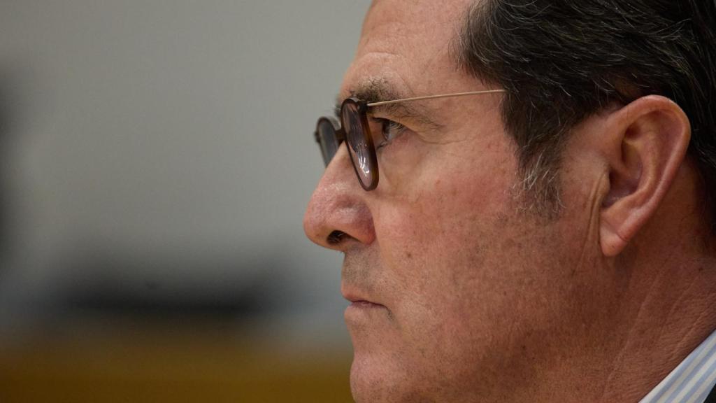 El presidente de la CEOE, Antonio Garamendi.